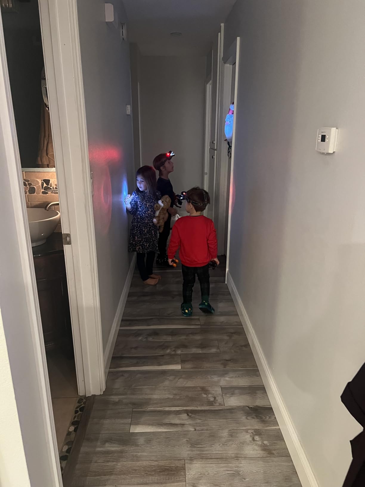 LED Dinosaur Headlamp for Kids, Children's Toy Flashlight T-Rex Dinosaur Toys for Age 3 4 5 6 7 8 9 Years Old Kids, Camping Hiking Gear for Boys Girls customer photo 2