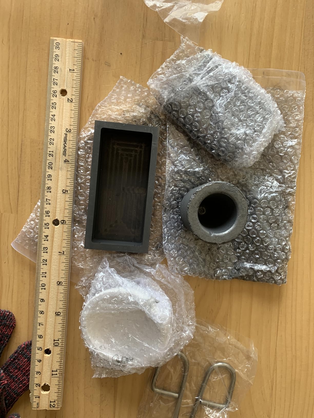 Coitak 9 Pieces Graphite Torch Melting Casting Kit, Graphite Ingot Mould customer photo 1