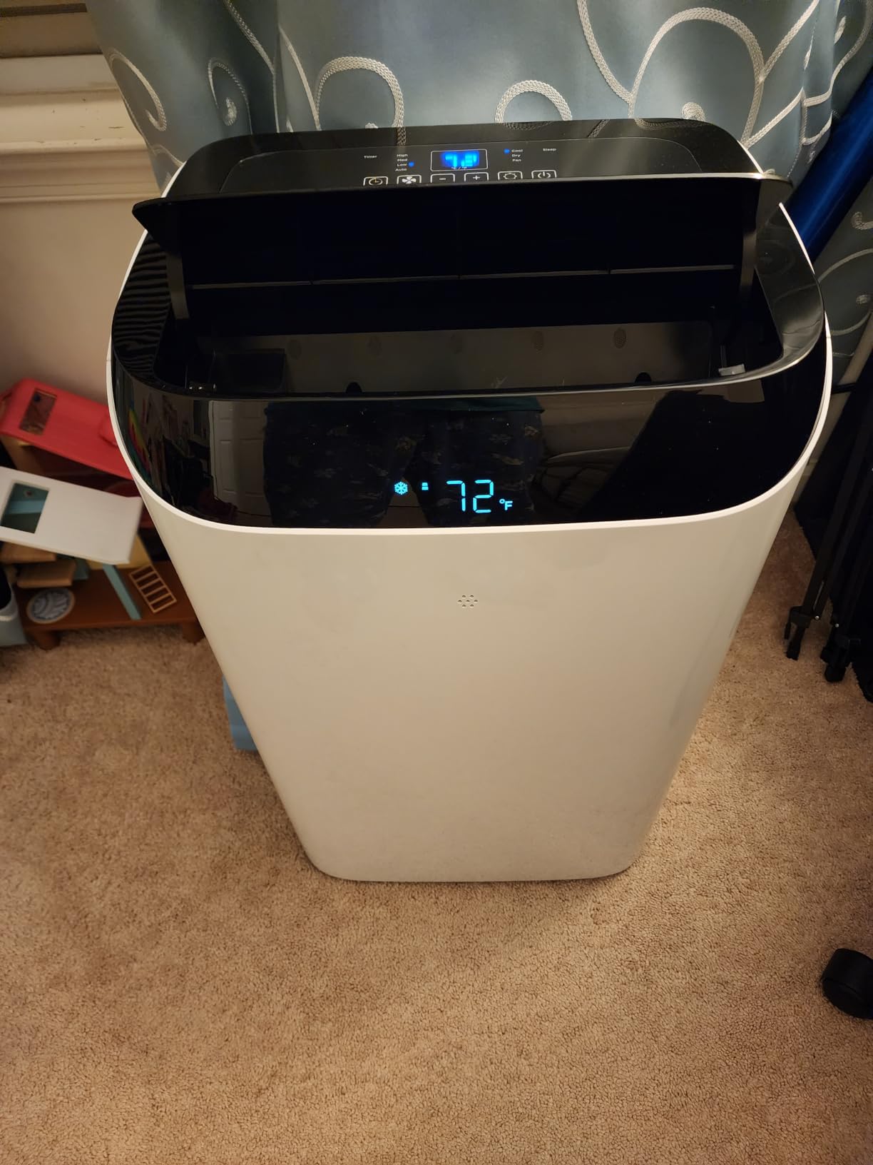 14000 BTU Portable Air Conditioners, Cooling,Fan,Dehumidification,Sleep Mode for Large Rooms up to 700 Sq.Ft, AC Unit with Remote Control, 24H Timer, Installation Kits Included customer photo 1