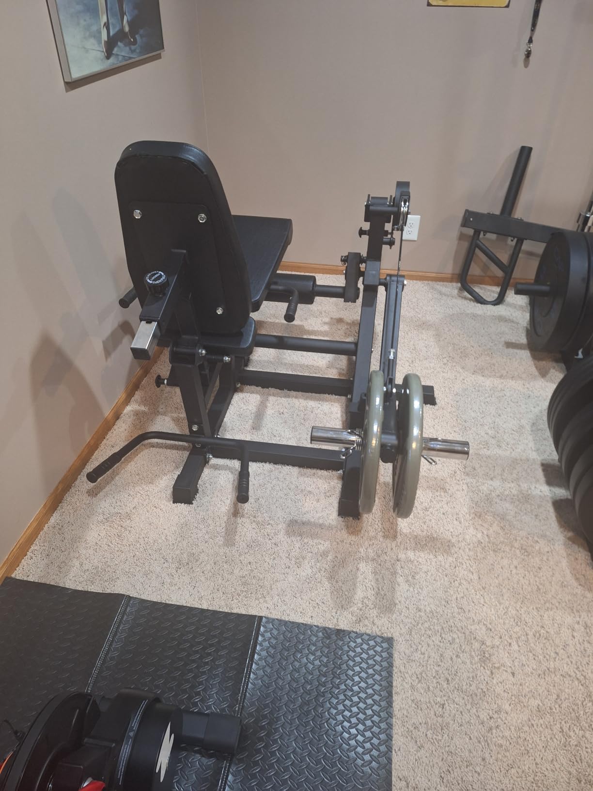 LIONSCOOL Leg Extension and Curl Machine V4.0, 800lbs Weight Capacity customer photo 1