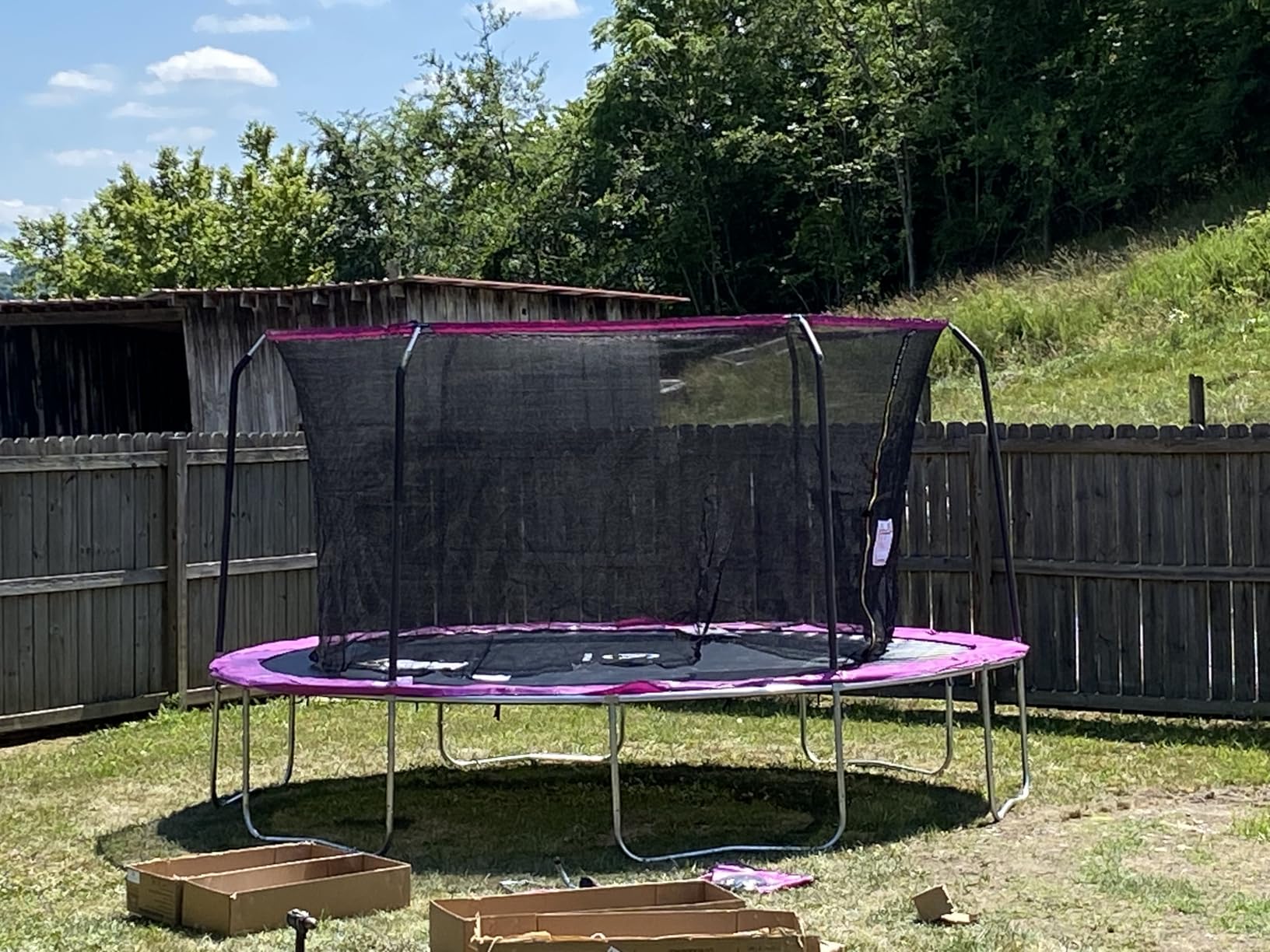 Outdoor Trampoline with Net for Kids 10FT 12FT 14FT 15FT 16FT customer photo 1