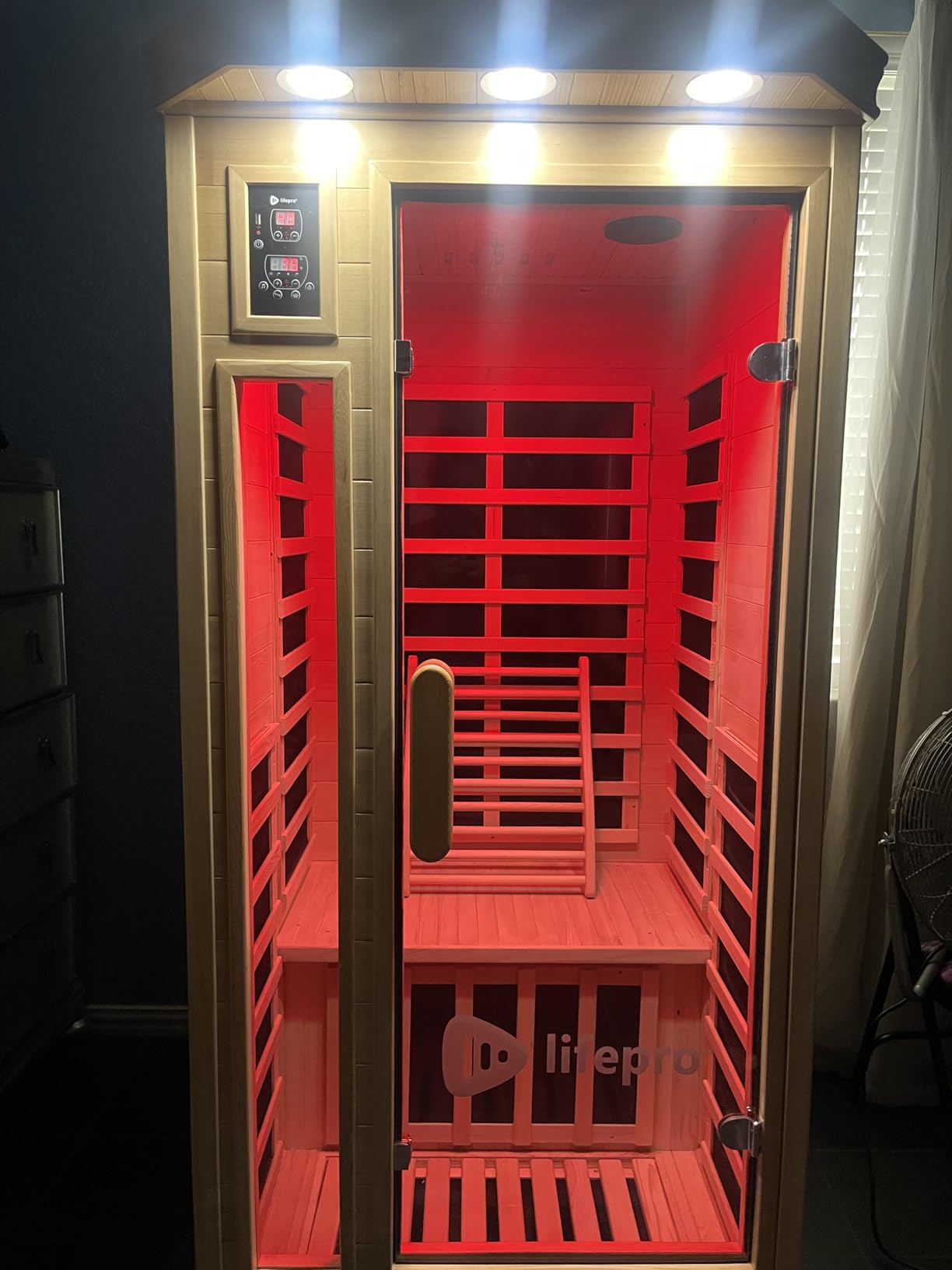 LifePro Rejuvacure 1 or 2 Person Indoor Sauna, Red Light, Low EMF Models customer photo 1