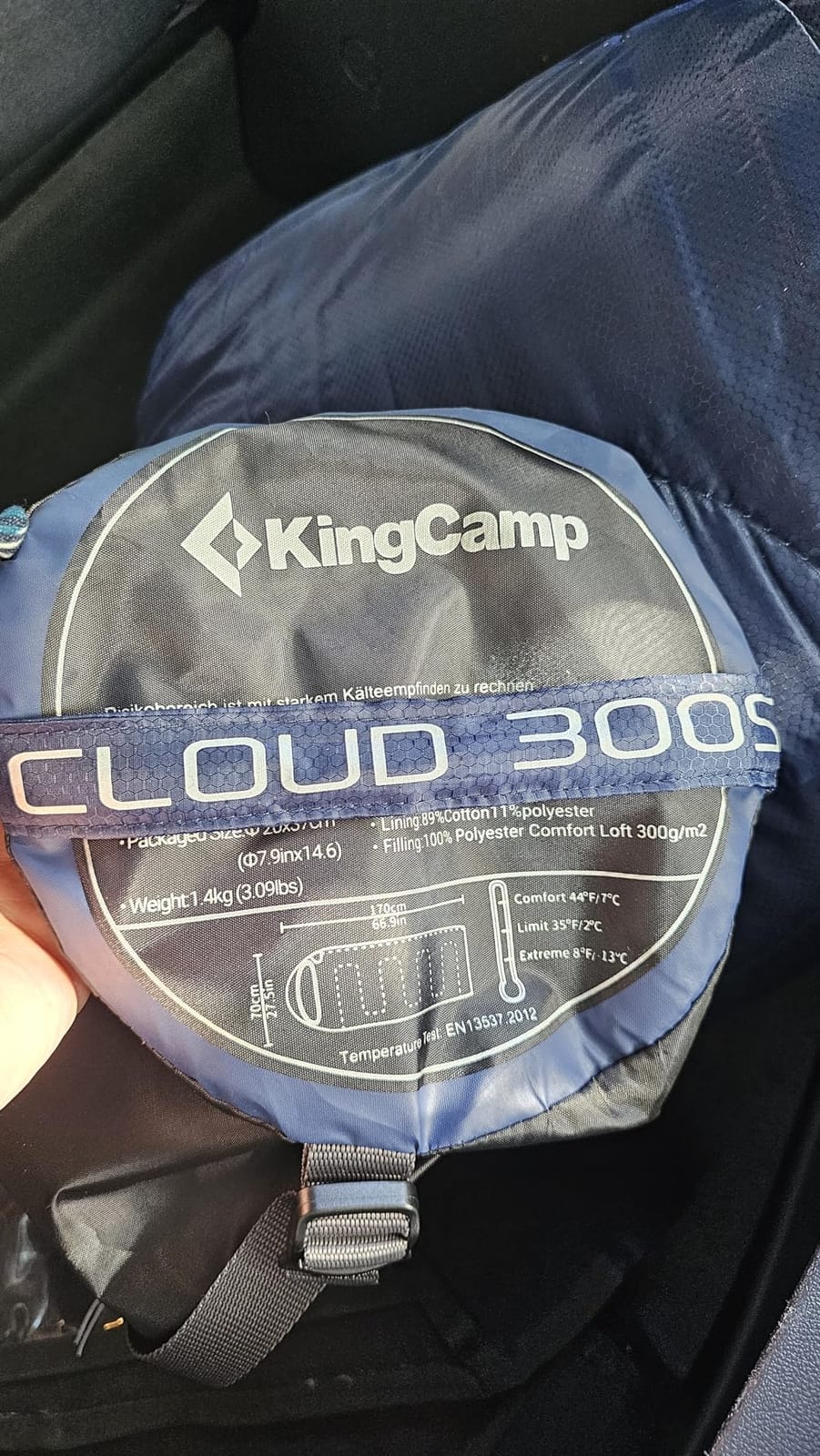 KingCamp 45°F Kids Sleeping Bag, 100% Flannel Sleeping Bag for 10-12 Child customer photo 1