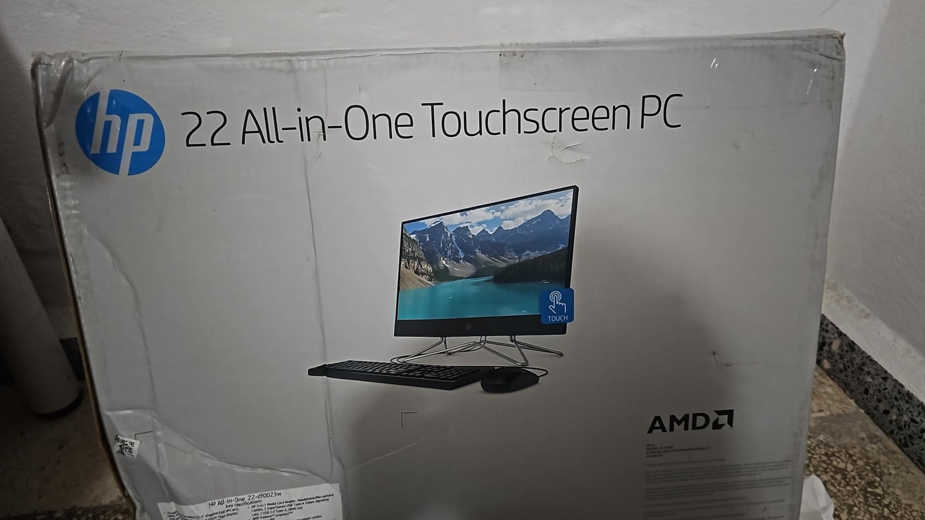 HP All-in-OneDesktop Computer, 16GB DDR5 RAM, Intel Quad-Cores, 128GB SSD, WiFi6, Keyboard & Mouse, Windows 11 customer photo 1