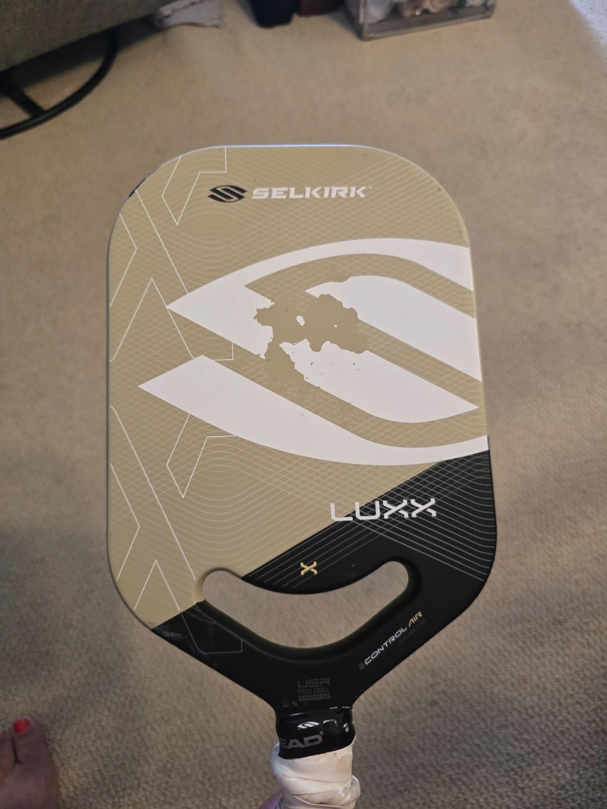 Selkirk Sport LUXX Control Pickleball Paddle | Carbon Fiber InfiniGrit customer photo 1