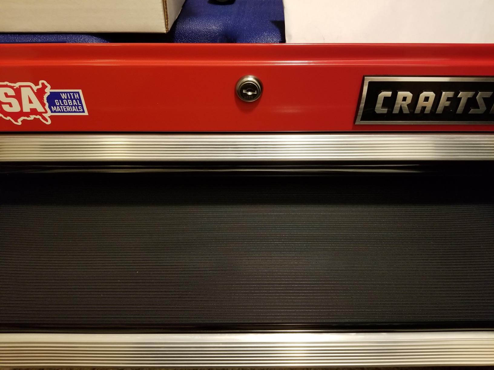 RESILIA Ribbed Tool Box Liner Mat - Heavy Duty Non Slip V-Groove Liners - Toolbox, Drawer, Shelf, & Cabinet Organizer Mats, Workbench Storage Insert, 15 Inch x 24 Inch, Black, Made in The USA customer photo 1