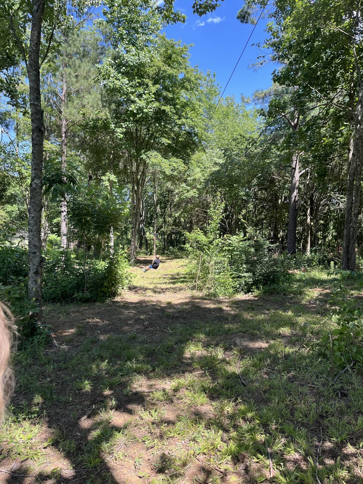 Zipline for Backyard Kids and Adults: 100FT Zip line Kits customer photo 2