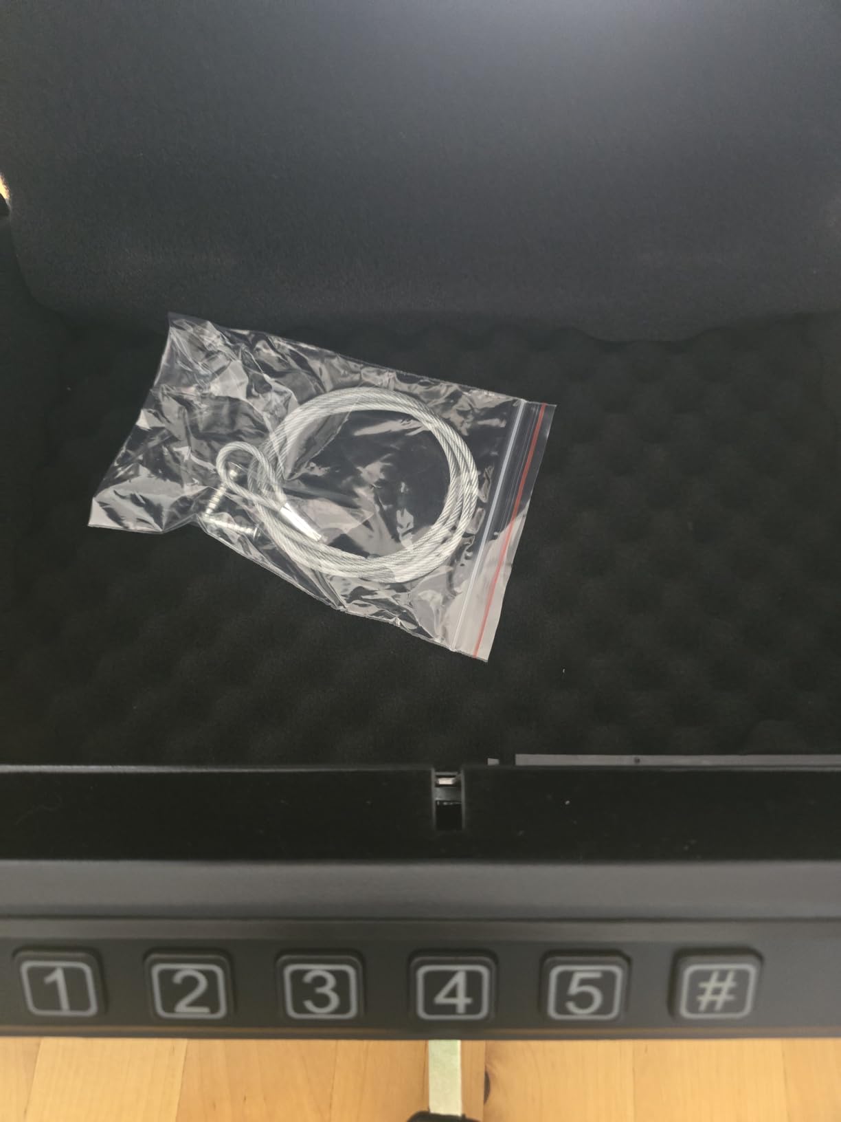 Biometric Gun Safe for Handguns, Pistol Safe Fits 2-3 Handguns customer photo 1