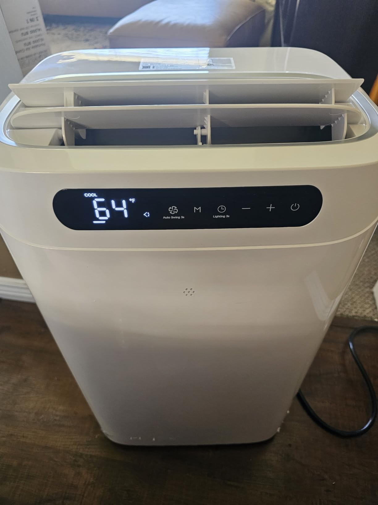 14000 BTU Portable Air Conditioners for Room Cooling up to 700 Sq. Ft, 3-IN-1 Quiet Portable AC Unit with Dehumidifier Fan, Remote Control, Smart Sleep Mode, 24H Timer, Windows Kit Included customer photo 1