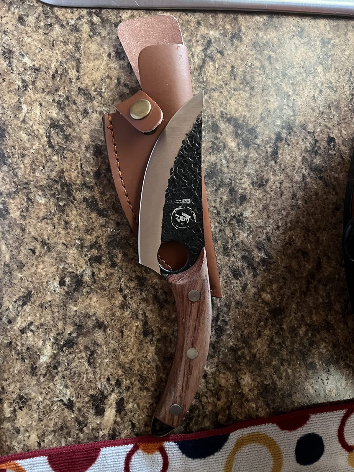 Golden Bird 6 Inch Curved Boning Knife for Meat Cutting with Non‑Slip Grip customer photo 1