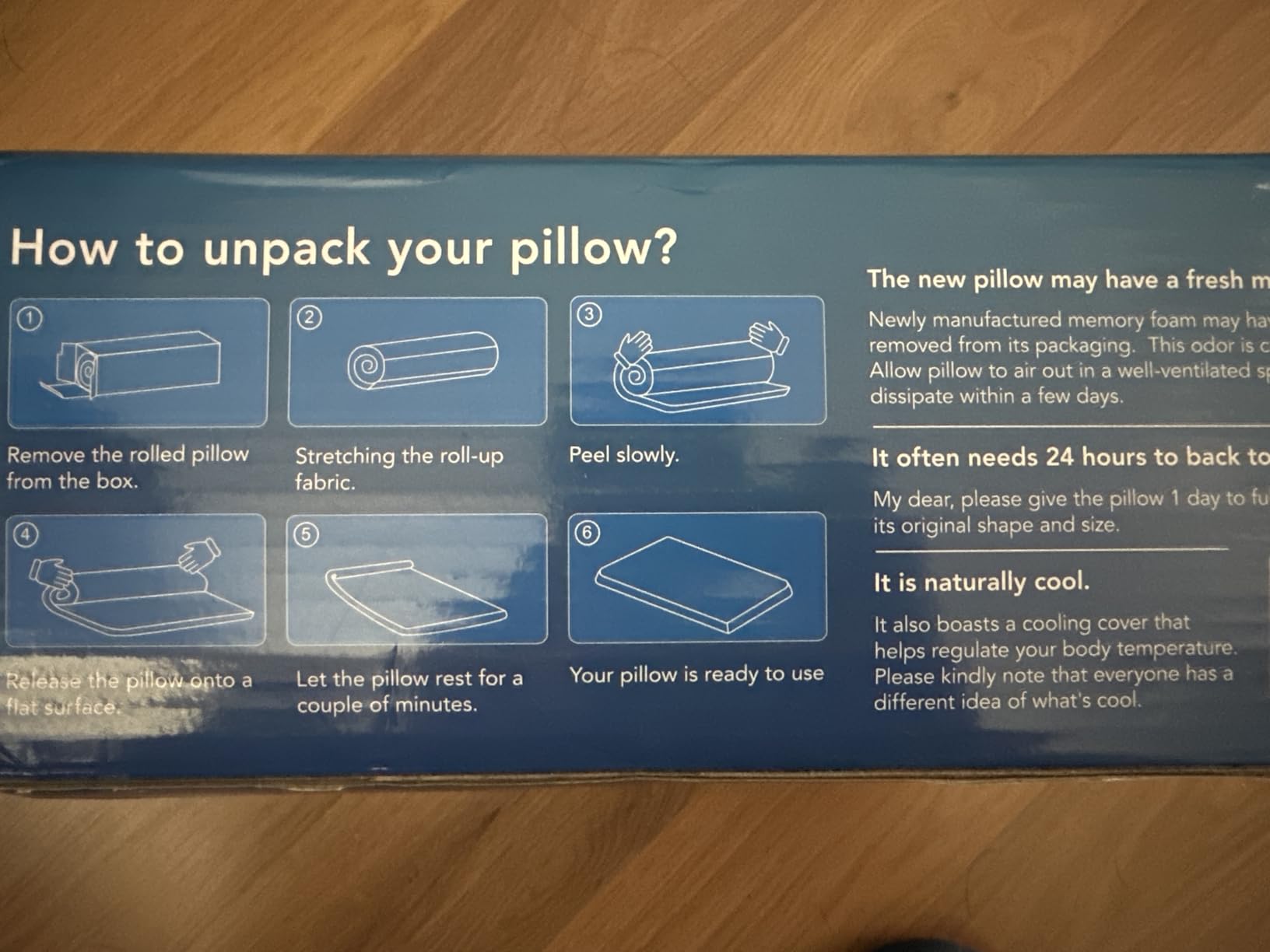 Thin Pillow for Sleeping, 2.75–3.75