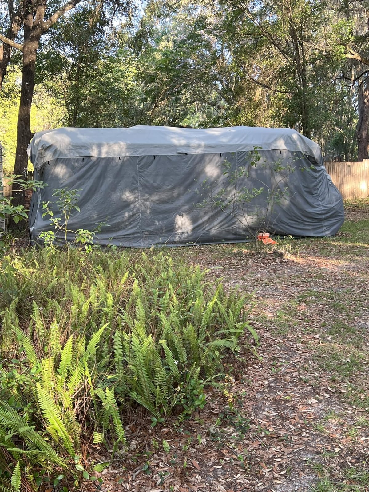 Umbrauto RV Cover for 30-33ft Travel Trailer: Lightweight, Waterproof Camper Cover for Toy Hauler, Winter Campsite, with Gutter Covers, Tongne Jack Covers, Windproof Straps customer photo 1
