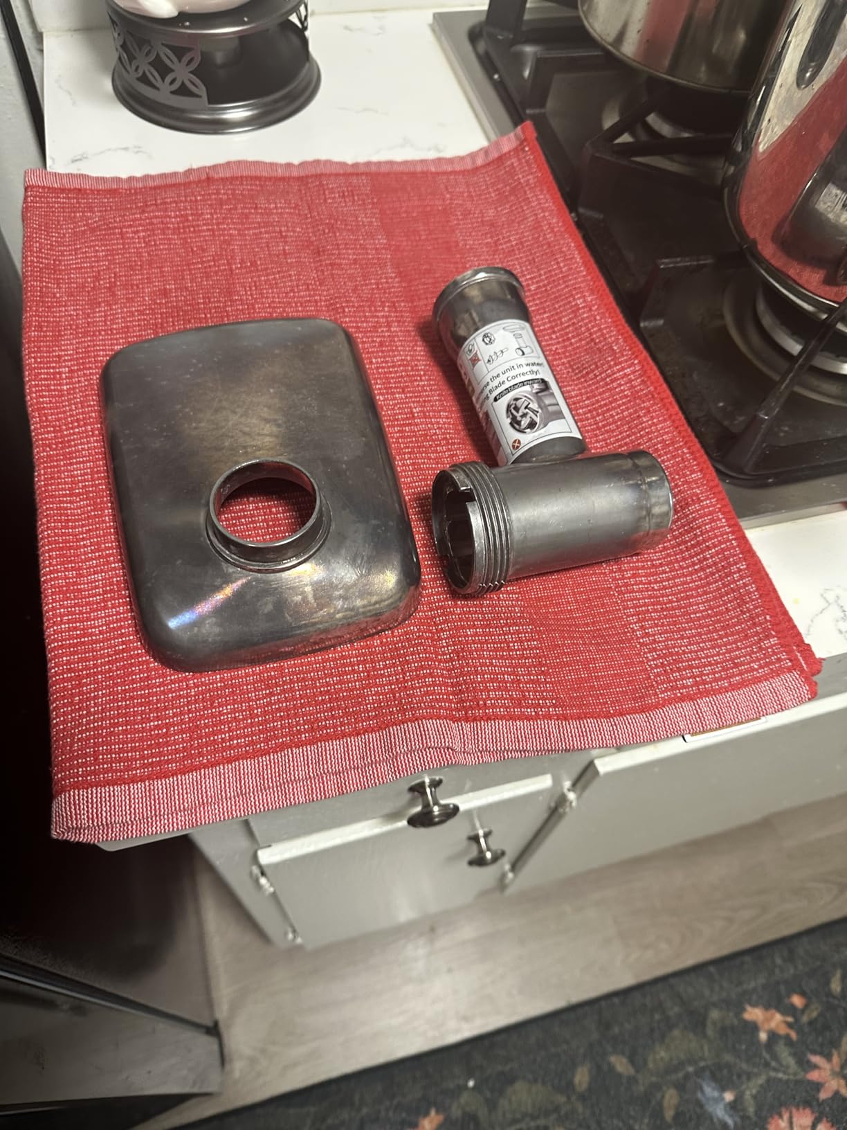 2026 Upgrade Quiet Meat Grinder Electric 3000W Max DC Motor, Auto-Reverse, 3 Speed, Sausage & Kibbe Maker for Home Use customer photo 1