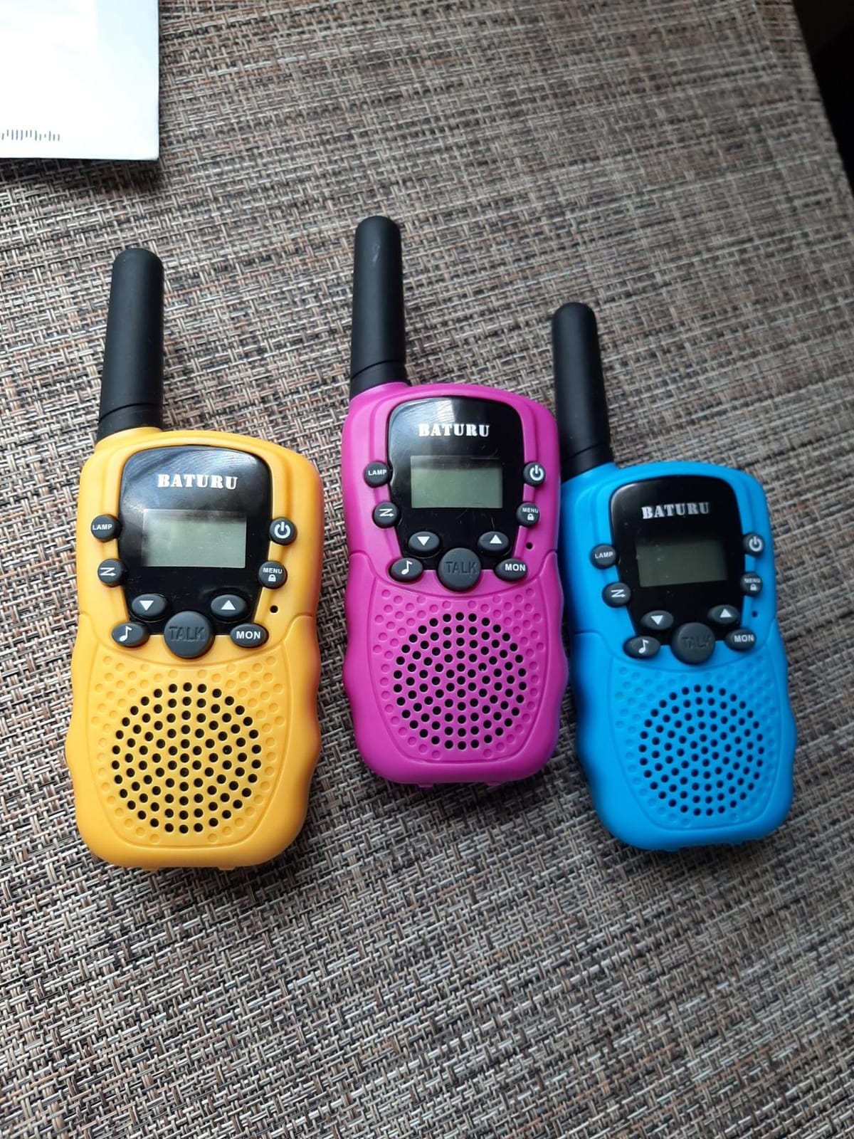 Walkie Talkies for Kids 4 Pack Rechargeable Outdoor Toys Gifts Boys Girls customer photo 1