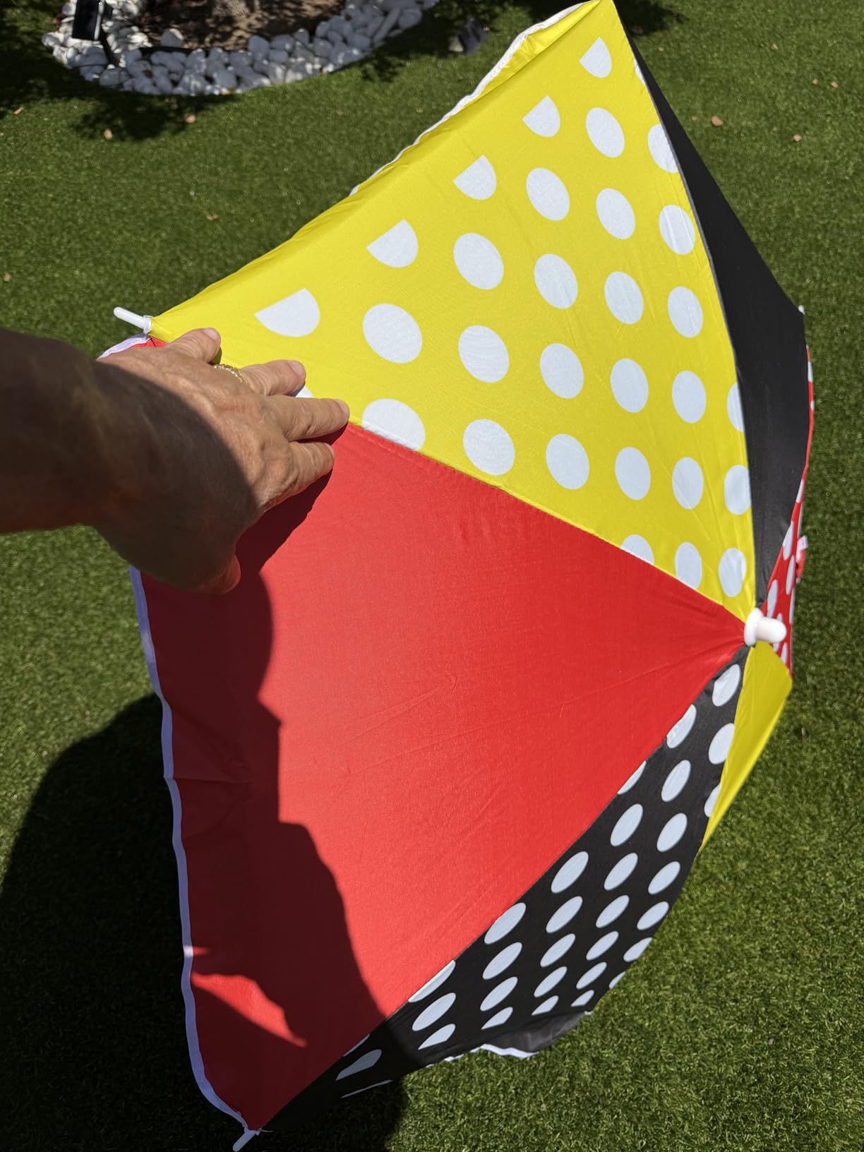 Dansydaisy 47 Inch Beach Umbrella for Water Table Shade customer photo 1