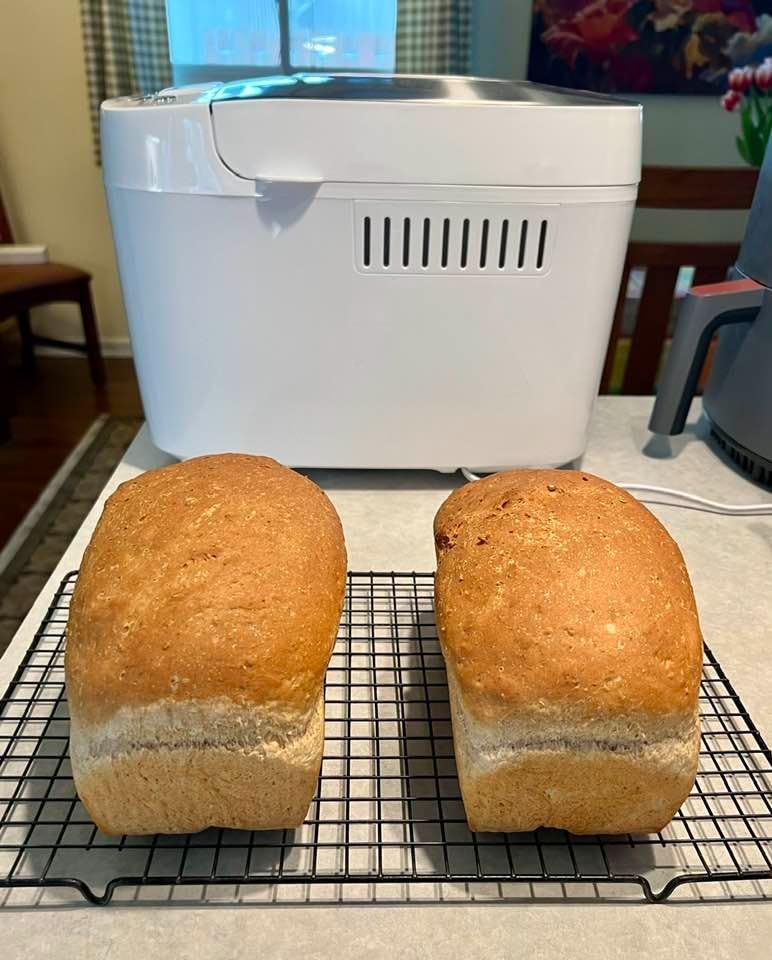 Davivy Bread Machine 3.5LB Large Capacity, 850W Automatic Bread Maker with 15 Programs (Gluten Free, Homemade Memory, Dough Shortcut), 15H Delay Timer, 1H Keep Warm,Includes Heat Resistant Oven Mitts customer photo 1