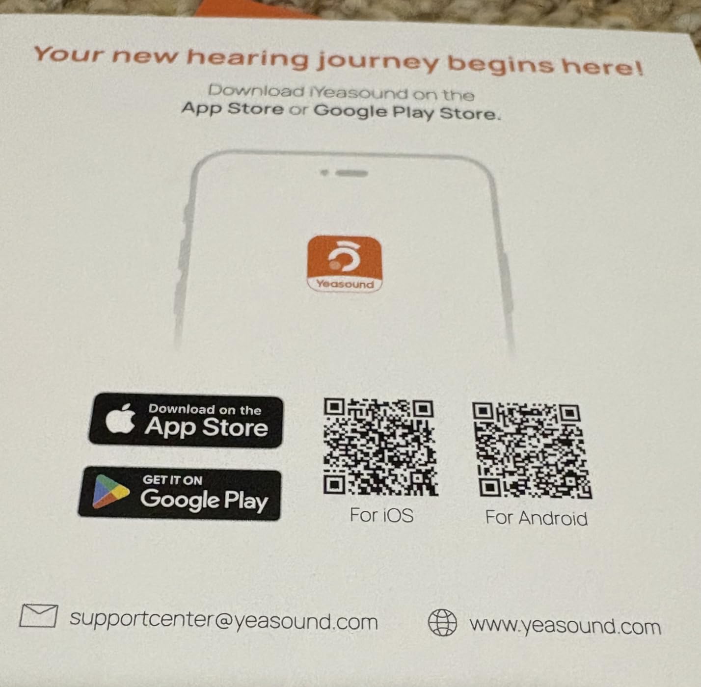 Yeasound RIC800 Hearing Aids, AI Powered Noise Reduction and Speech Enhancement Hearing aids with Bluetooth Calls & Music Enabled, Comfortable & Invisible, 92 Hours Long-Lasting and IPX8 Waterproof customer photo 2