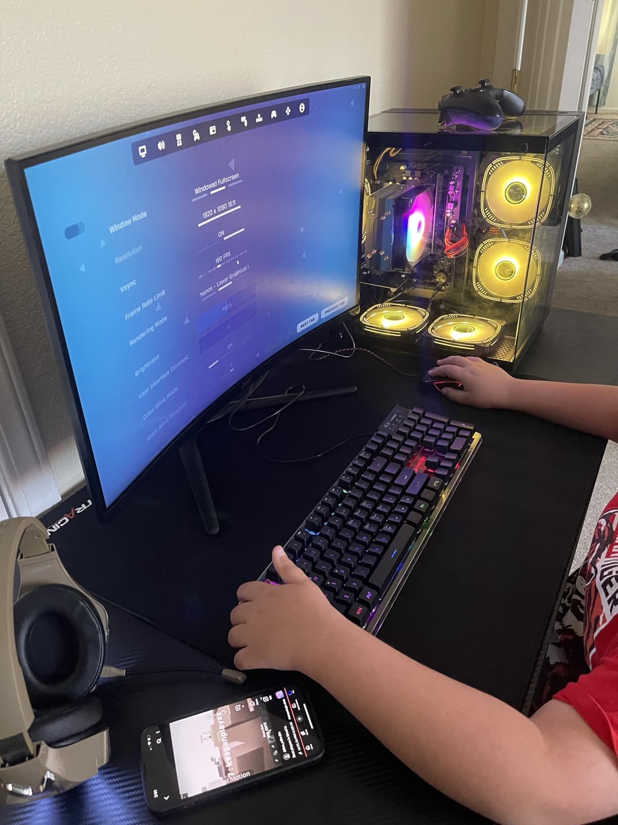LXZ Gaming PC Desktop Ryzen 7 5700X | GeForce RTX 5060 8GB | 1TB SSD | 16GB DDR4 RAM | High-Performance PC for AAA Gaming, Streaming & Creative Work customer photo 2
