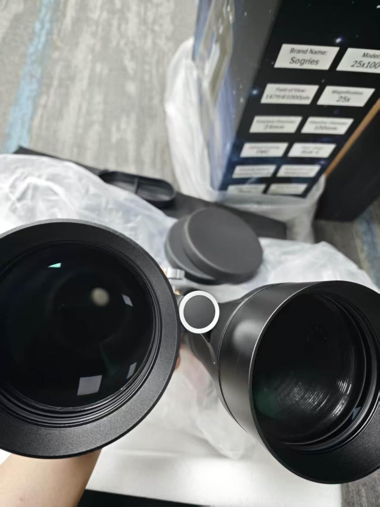 Sogries 25x100 Astronomy Binoculars for Stargazing High Powered Long Range customer photo 1