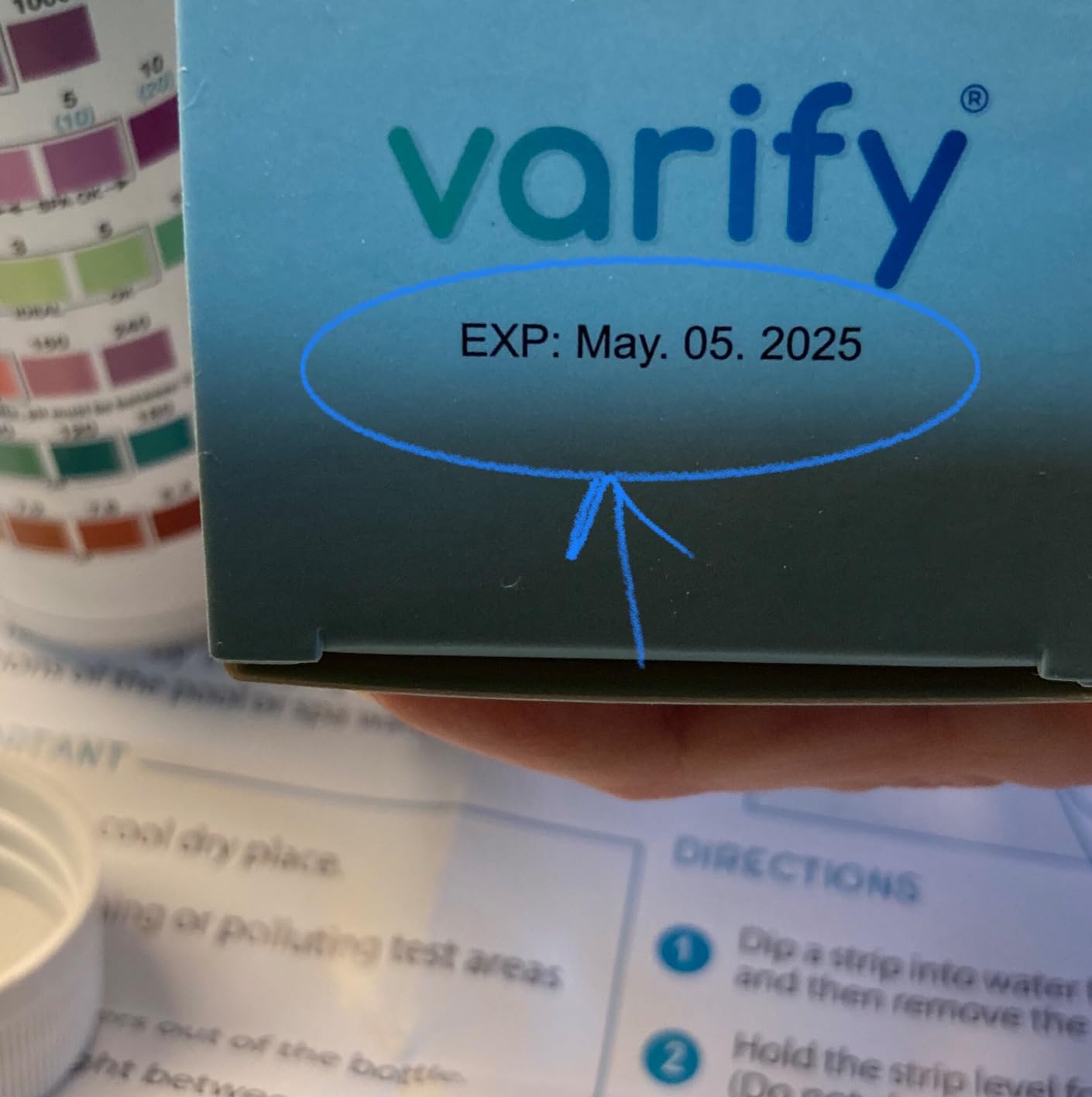 Varify 7in1 Pool Test Strips 150 Hot Tub Test Strips and Spa Test Strips customer photo 1