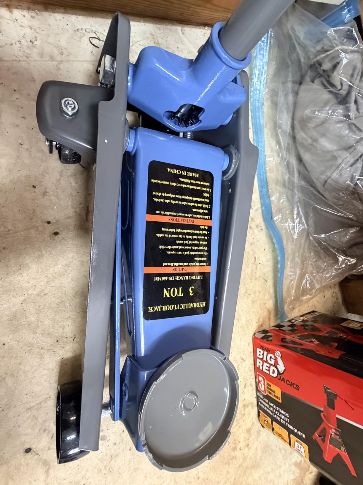 LARBANKE 3Ton Hydraulic Floor Jack,6600LBS Car Jack Lift Range:5.31