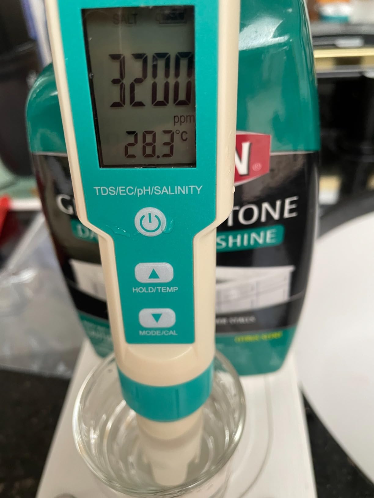 Pool Salt Tester - Multifunctional 5 in 1 Salinity, PH, TDS, EC, and Temperature Meter, Pool Salinity Testing Kit, Digital Salinity Tester for Swimming Pool,Saltwater, Sea Water, Aquarium customer photo 1