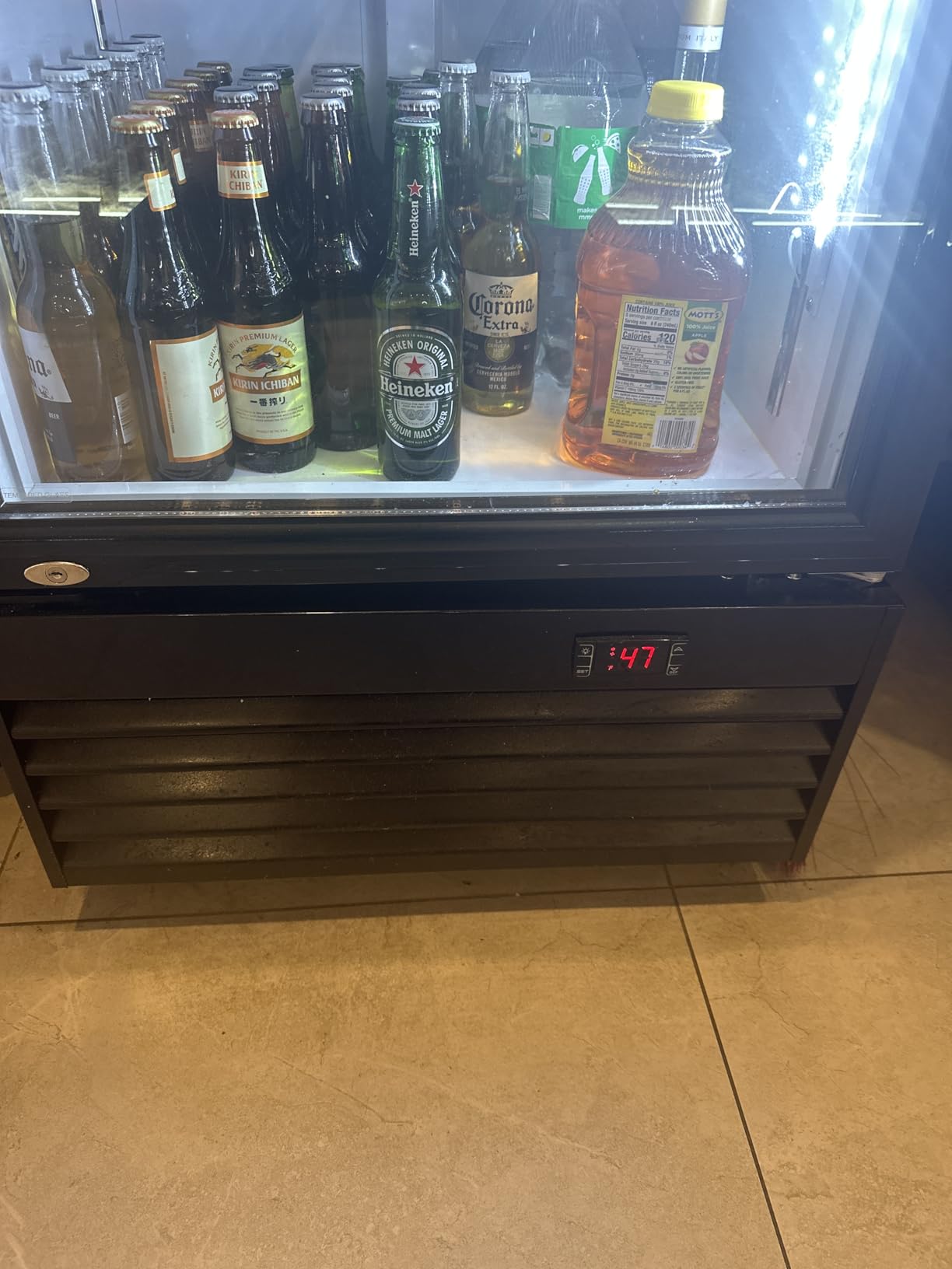 Tylza Countertop Display Fridge 3.5 Cu.Ft Double Glass Door customer photo 1