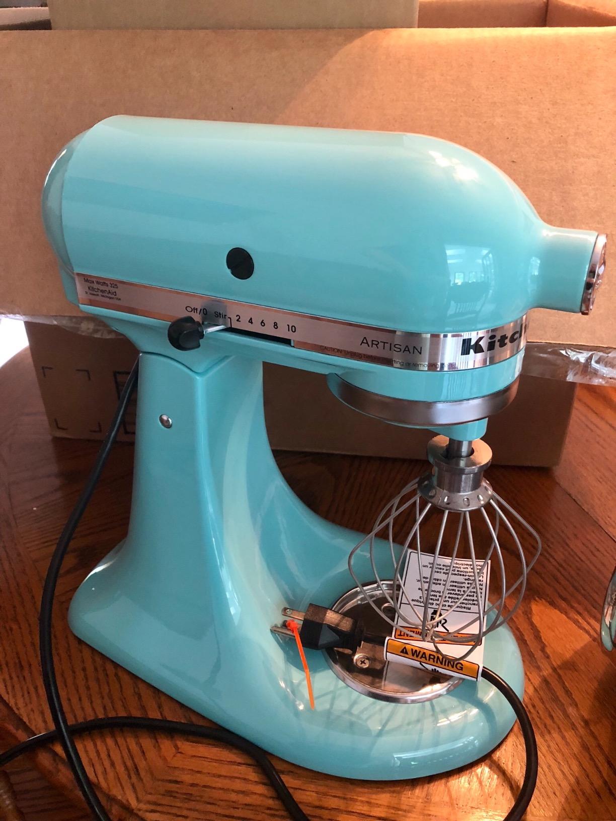 KitchenAid Artisan, 5-Qt Tilt Head Stand Mixer, KSM150PS, Butter customer photo 1