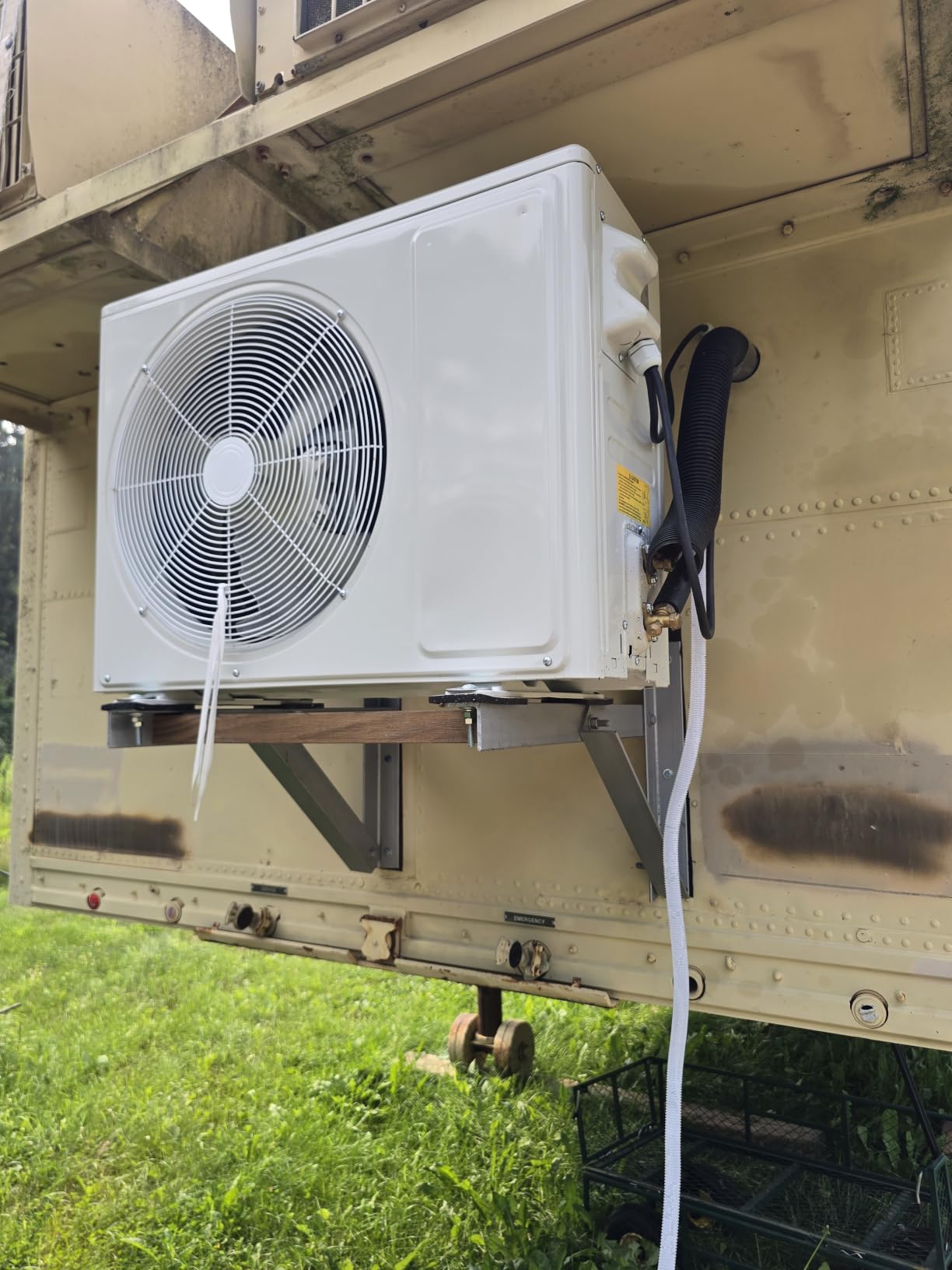 12000BTU Mini Split Air Conditioner Heat Pump, 19 SEER2 Inverter Compressor AC Unit Cools Rooms up to 750 Sq. Ft, 115V Ductless Split AC with Pre-Charged Condenser & Installation Kit(White) customer photo 2