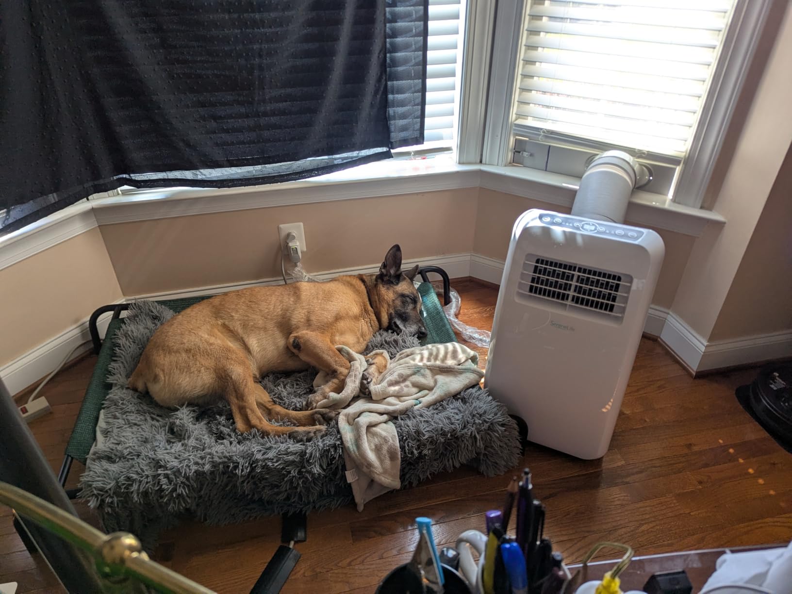 SereneLife 16,000 BTU Dual Hose Inverter Portable Air Conditioner | Portable Air Conditioner with Heat, Dehumidifier & Fan | Floor AC Unit for Bedroom, Living Room, & Office with Window Kit customer photo 1