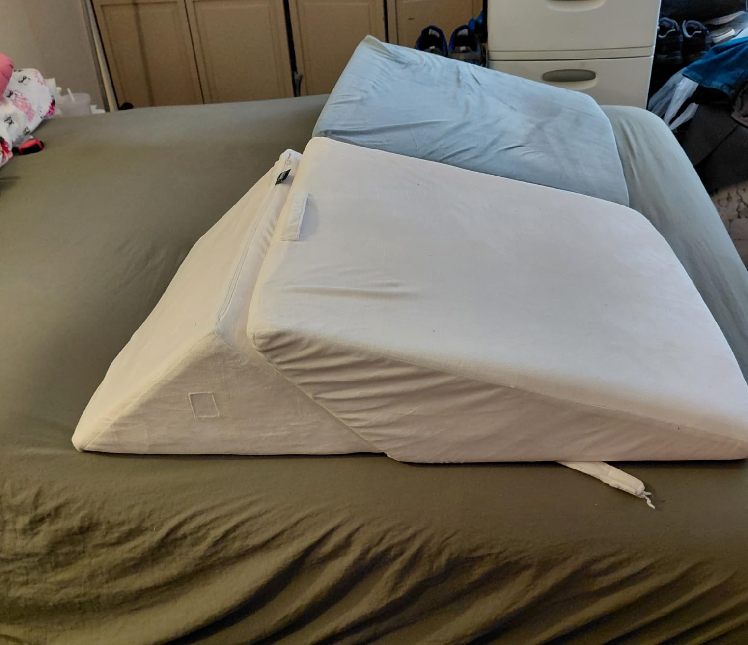 Marsail Adjustable Bed Frame Queen Electric Base, Head & Foot Incline customer photo 1