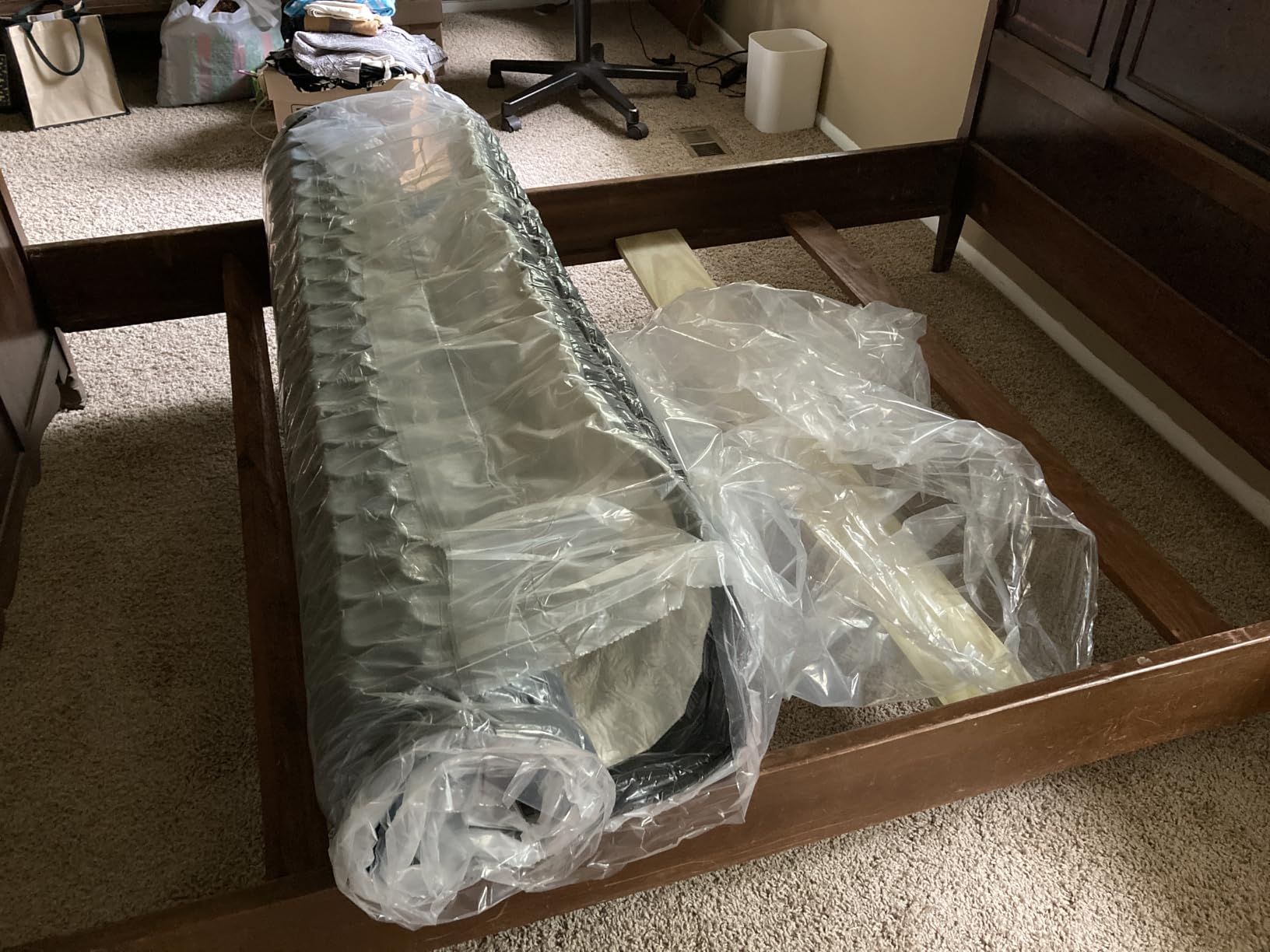 Sleepmax Extra Firm Queen Mattress 12 Inch, Hybrid Mattress Pain Relieving customer photo 1