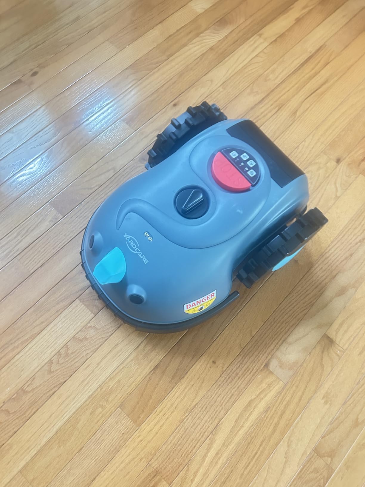 YARDCARE V100 Automatic Robot Lawn Mower HD Vision for Lawn Max 1600 sq ft customer photo 1