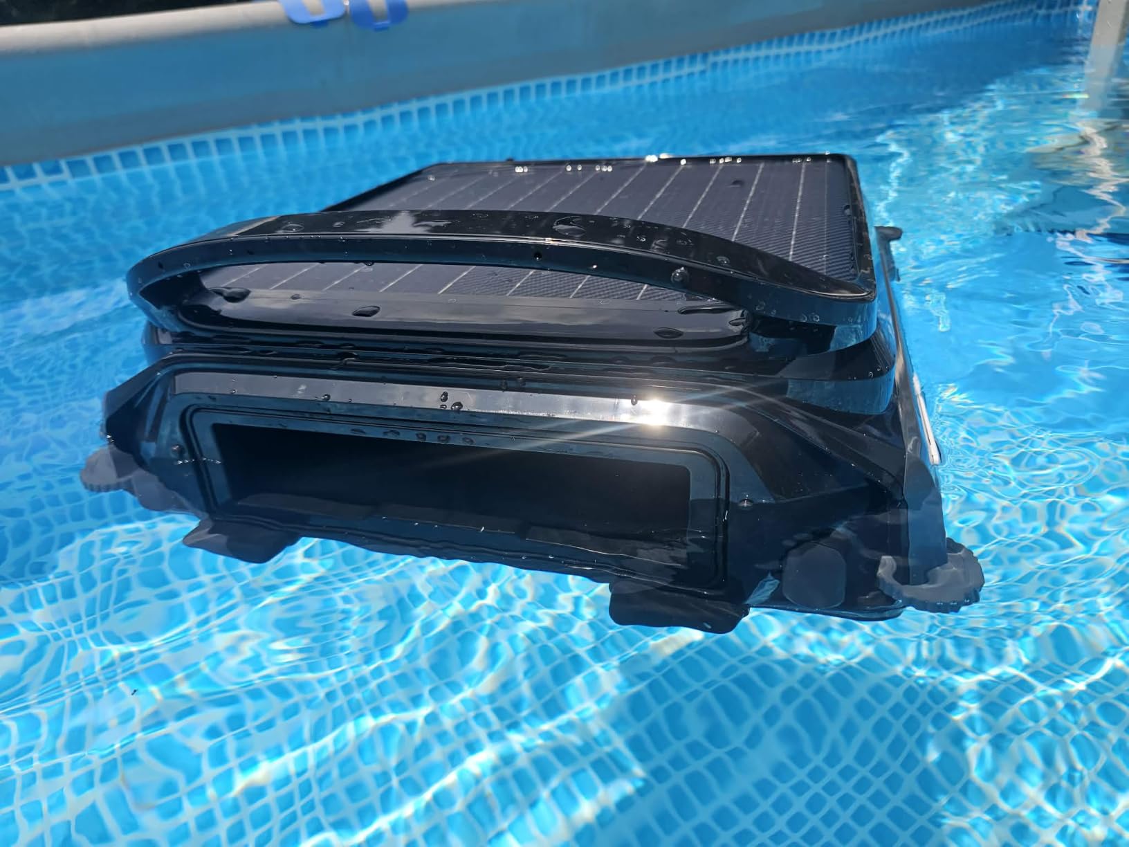 WYBOT F1 Pool Skimmer Robot with App Remote Control（Blackgreen） customer photo 2