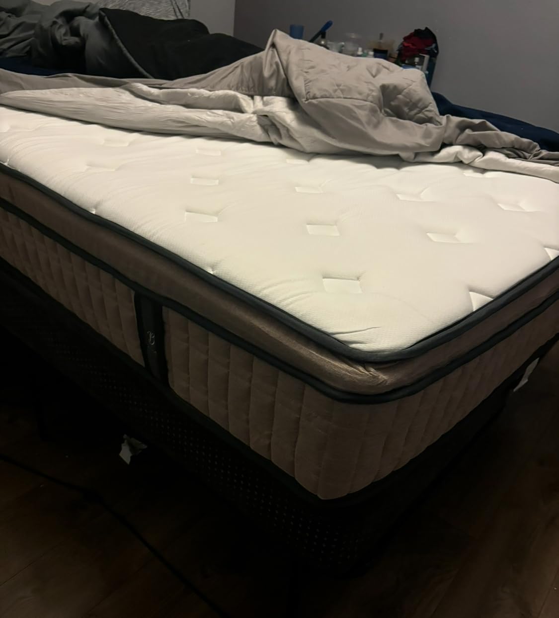 Extra Firm King Mattress 14 Inch Lumbar & Hip Support Hybrid Mattresses in a Box - Pressure Relief Hybrid Mattress with Cooling Comfort Spinal Alignment - CertiPUR-US, Fiberglass Free, 365-Night Trial customer photo 1