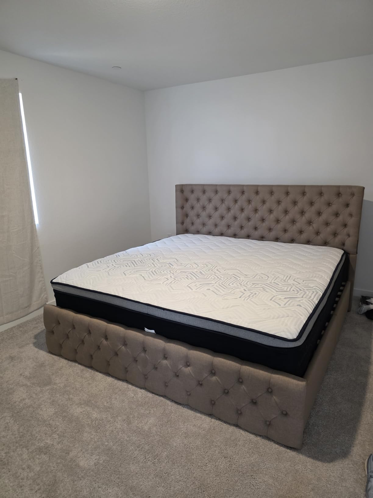 Extra Firm King Mattress 14 Inch Lumbar & Hip Support Hybrid Mattresses in a Box - Pressure Relief Hybrid Mattress with Cooling Comfort Spinal Alignment - CertiPUR-US, Fiberglass Free, 365-Night Trial customer photo 2