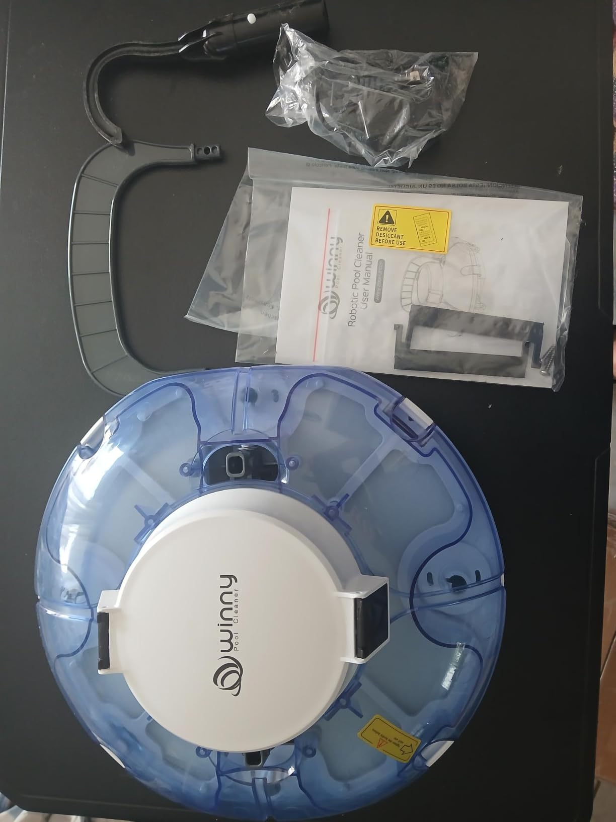 Winny Pool Cleaner Pool Vacuum for Above Ground Pool Light Blue customer photo 1
