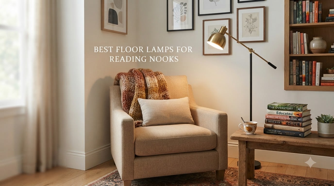 best floor lamps for reading nooks