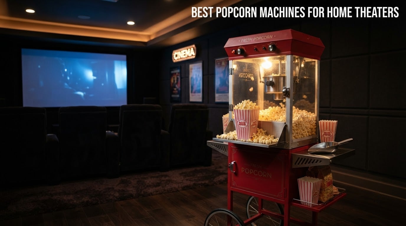 best popcorn machines for home theaters