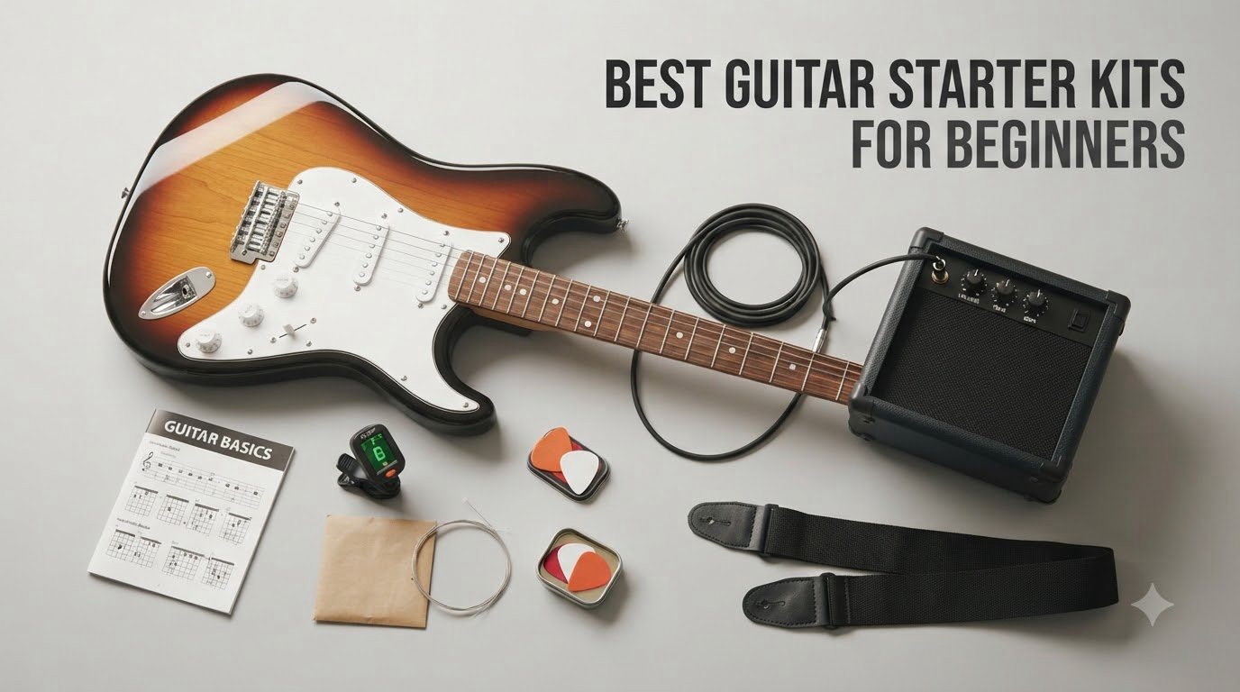 best guitar starter kits for beginners