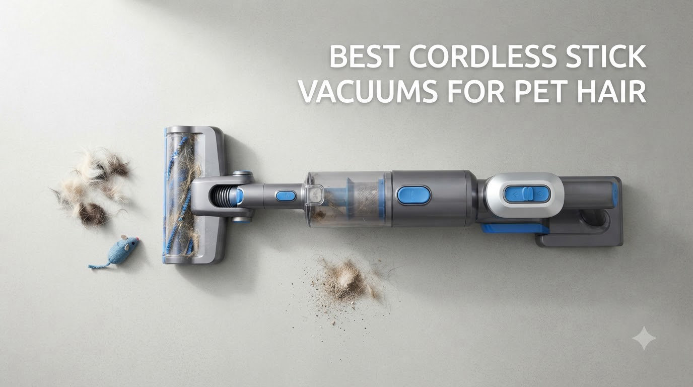 best cordless stick vacuums for pet hair