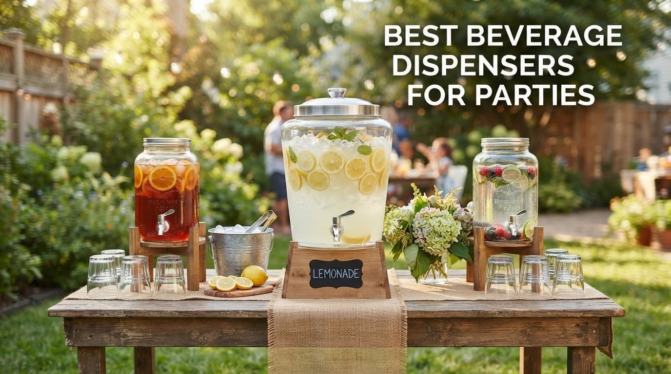best beverage dispensers for parties