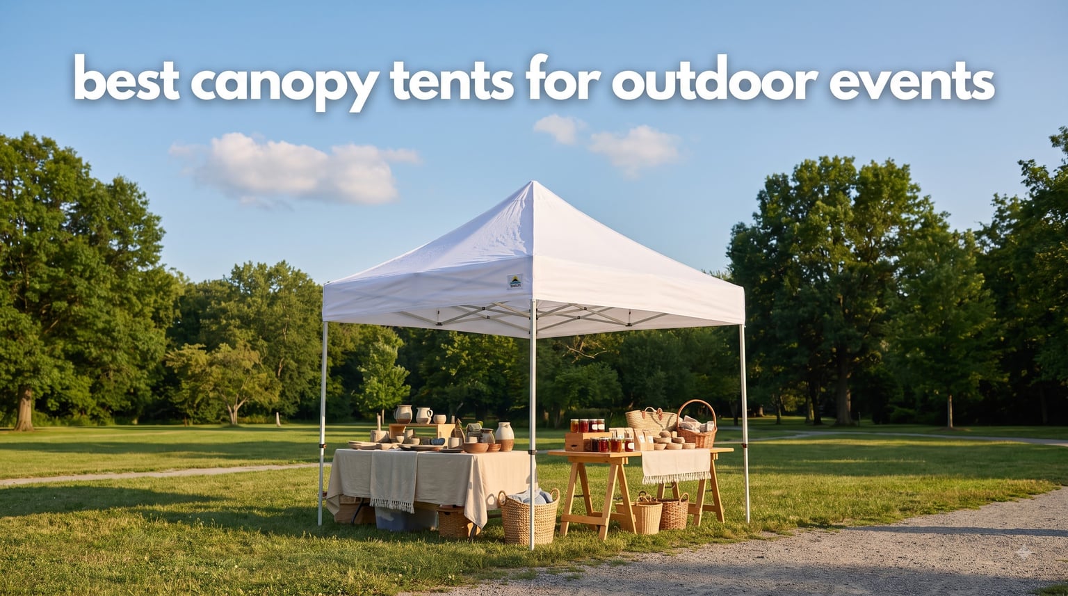 best canopy tents for outdoor events
