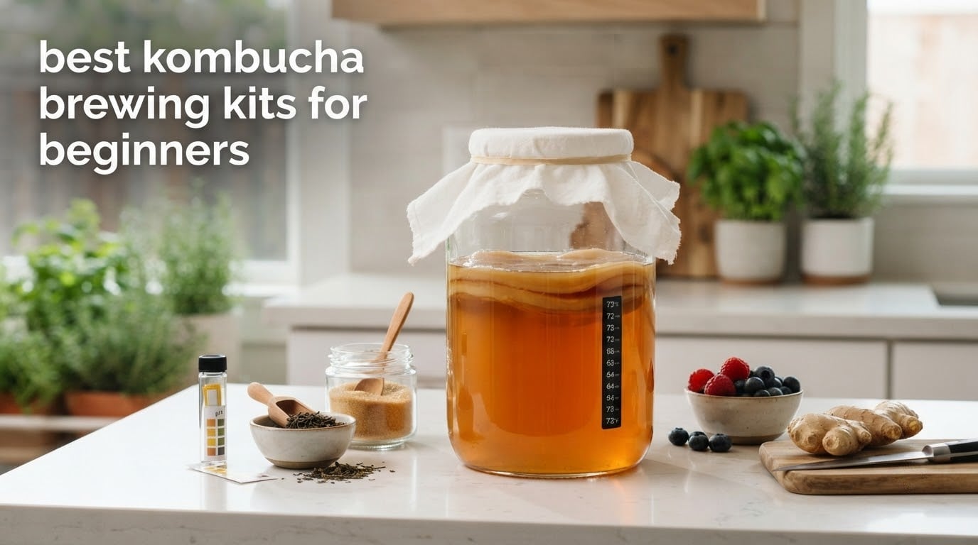 best kombucha brewing kits for beginners