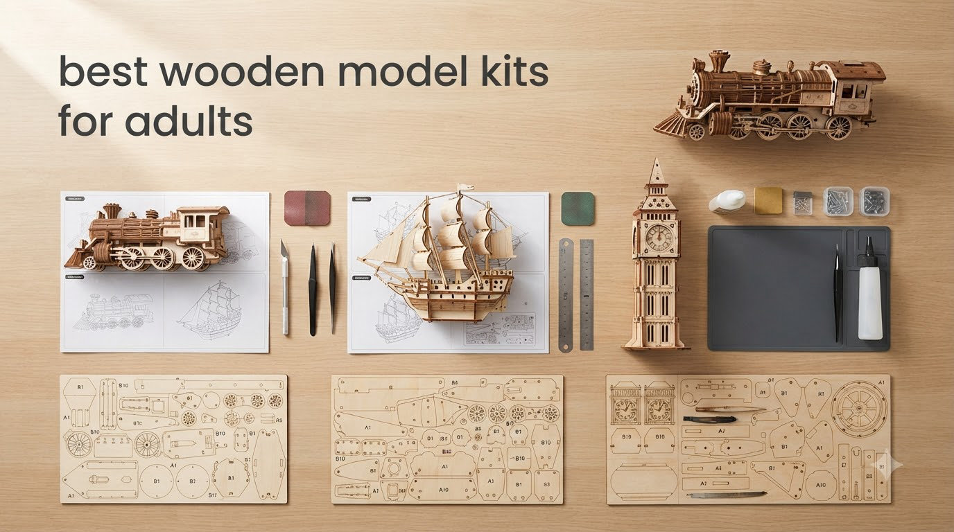 best wooden model kits for adults