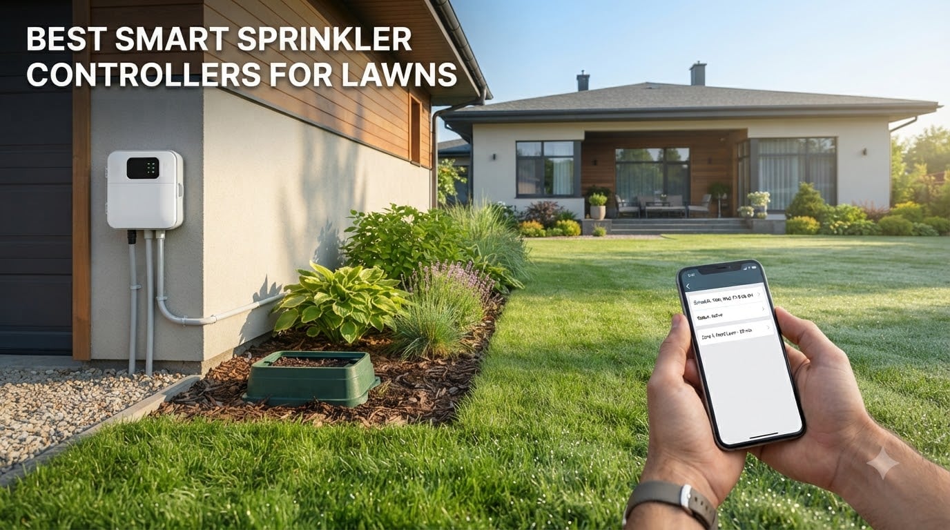 best smart sprinkler controllers for lawns