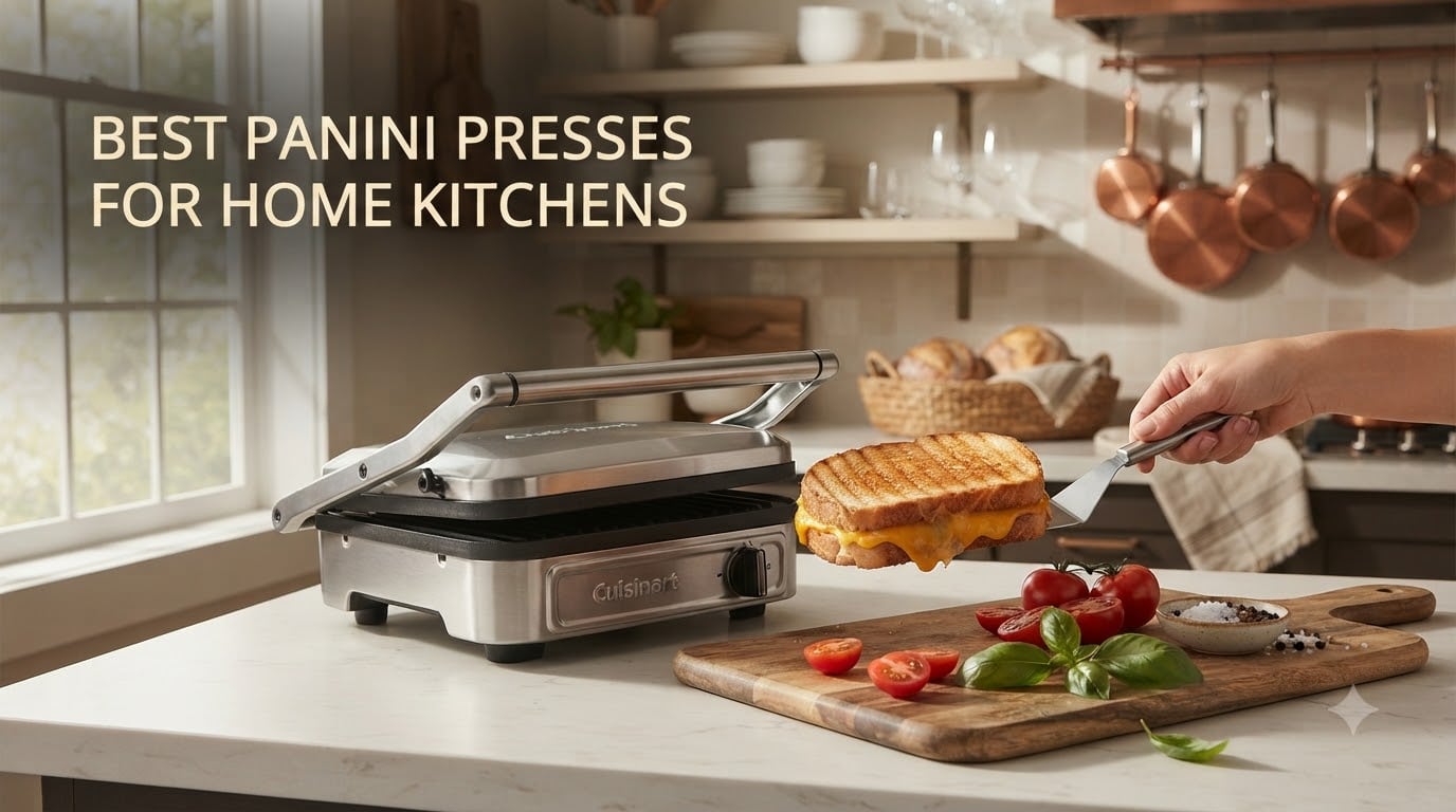 best panini presses for home kitchens