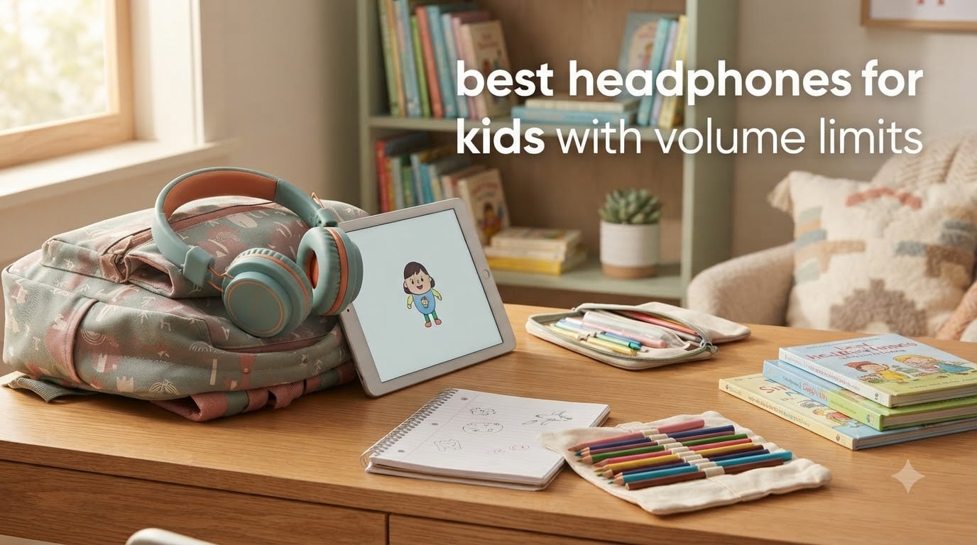 best headphones for kids with volume limits