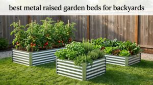 best metal raised garden beds for backyards