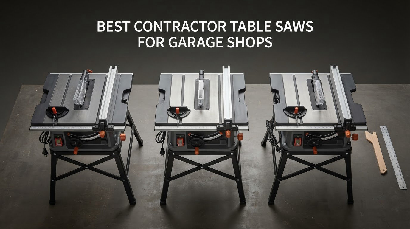 best contractor table saws for garage shops